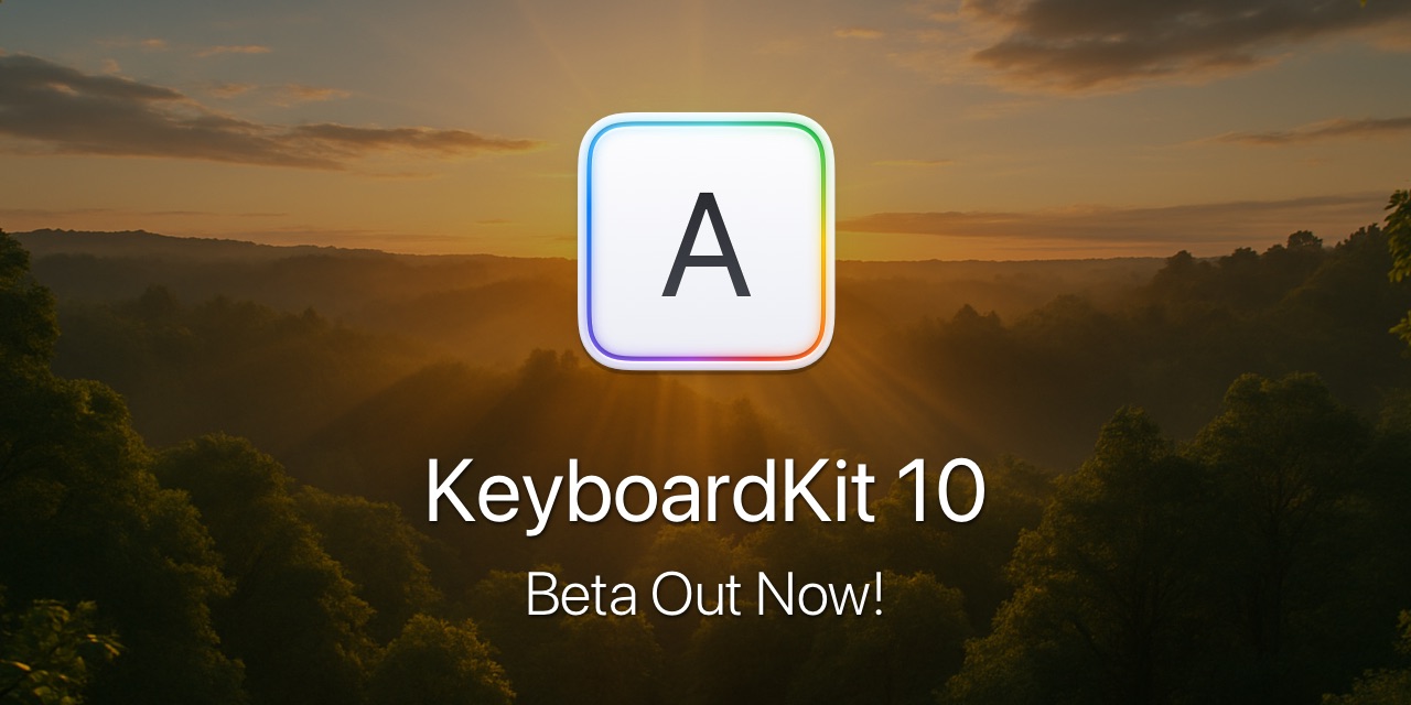 KeyboardKit 10 Beta
